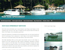 Tablet Screenshot of kohmakboat.com